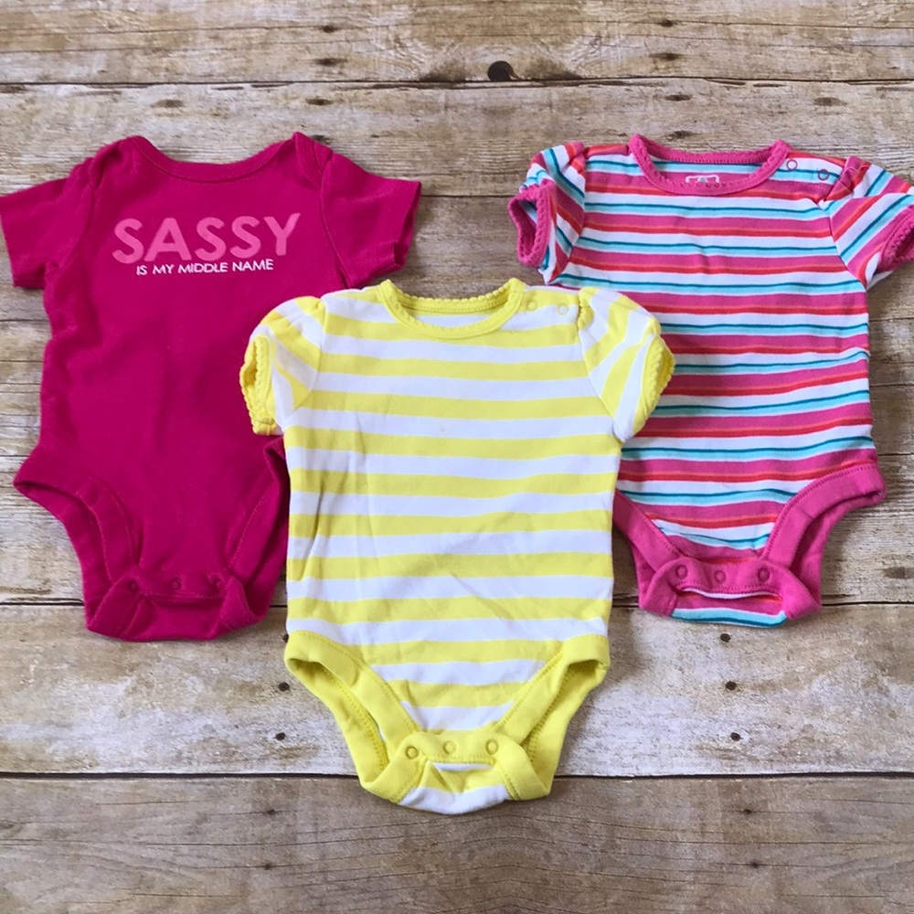 3 Old Navy Bodysuits